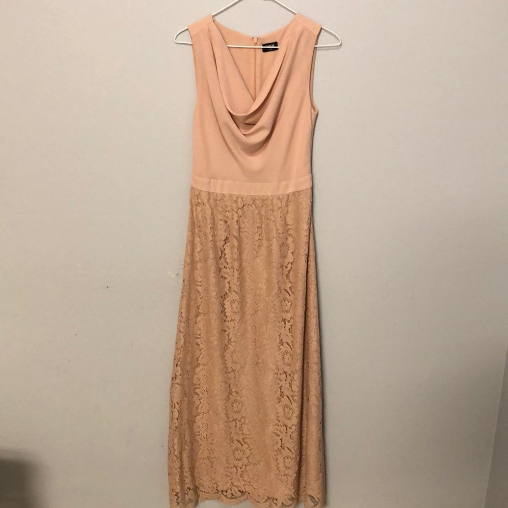 Light pink maxi dress